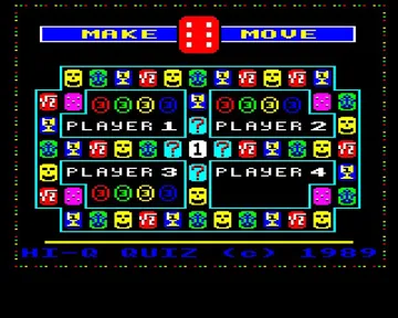 Hi-Q Quiz (1989)(Blue Ribbon)[LOADER] screen shot game playing